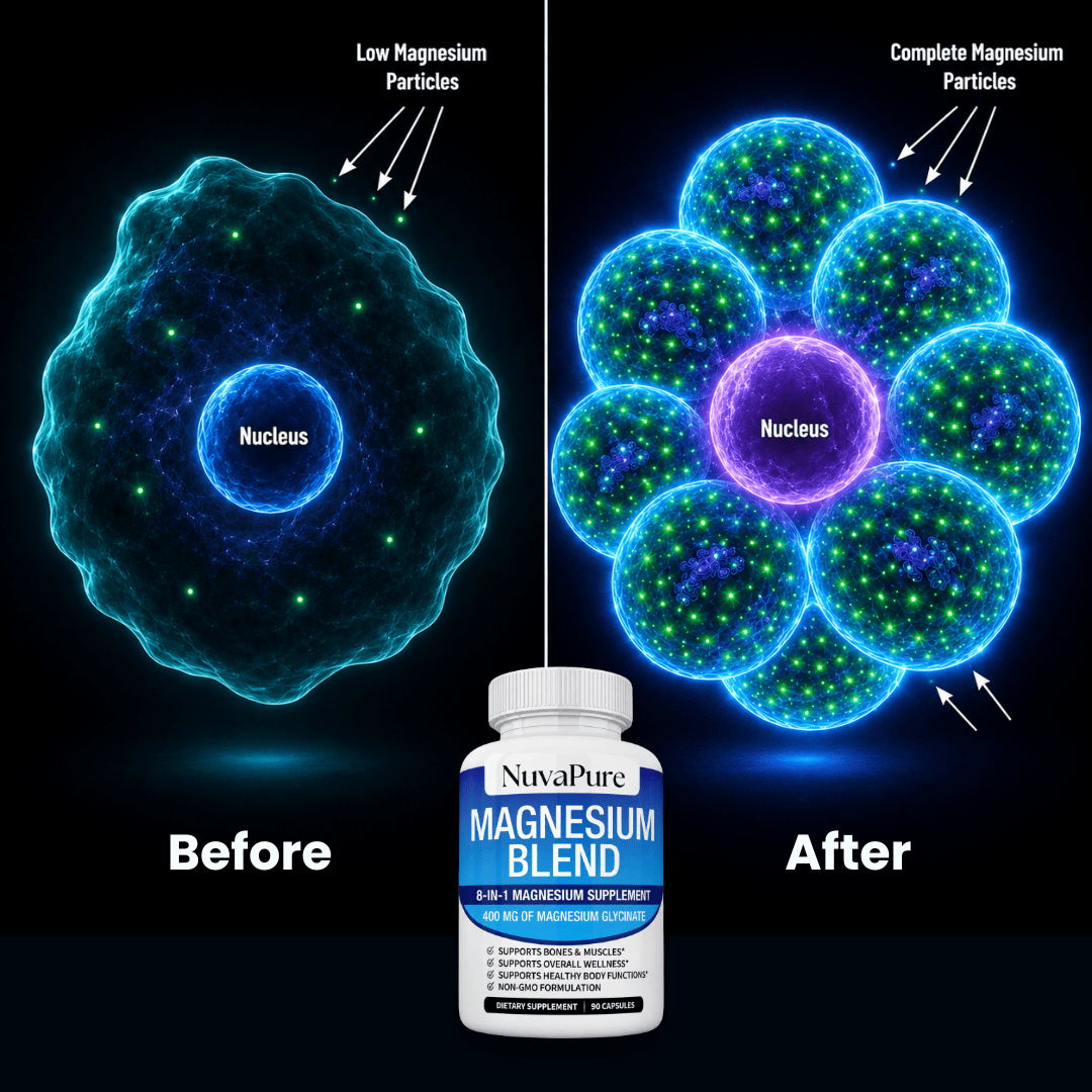 8-in-1 Magnesium Blend (with 400mg Glycinate)