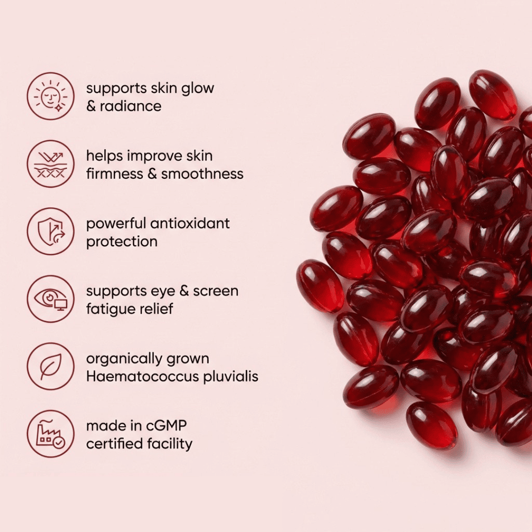 Pure 12mg Astaxanthin with MCT Oil