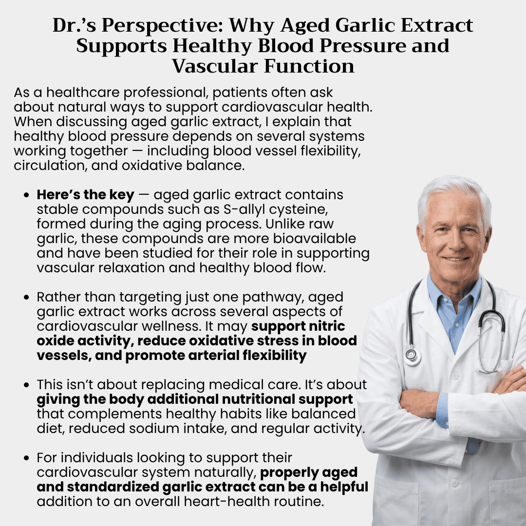 24-Month Aged Garlic Extract | Heart & Cholesterol Support Softgels
