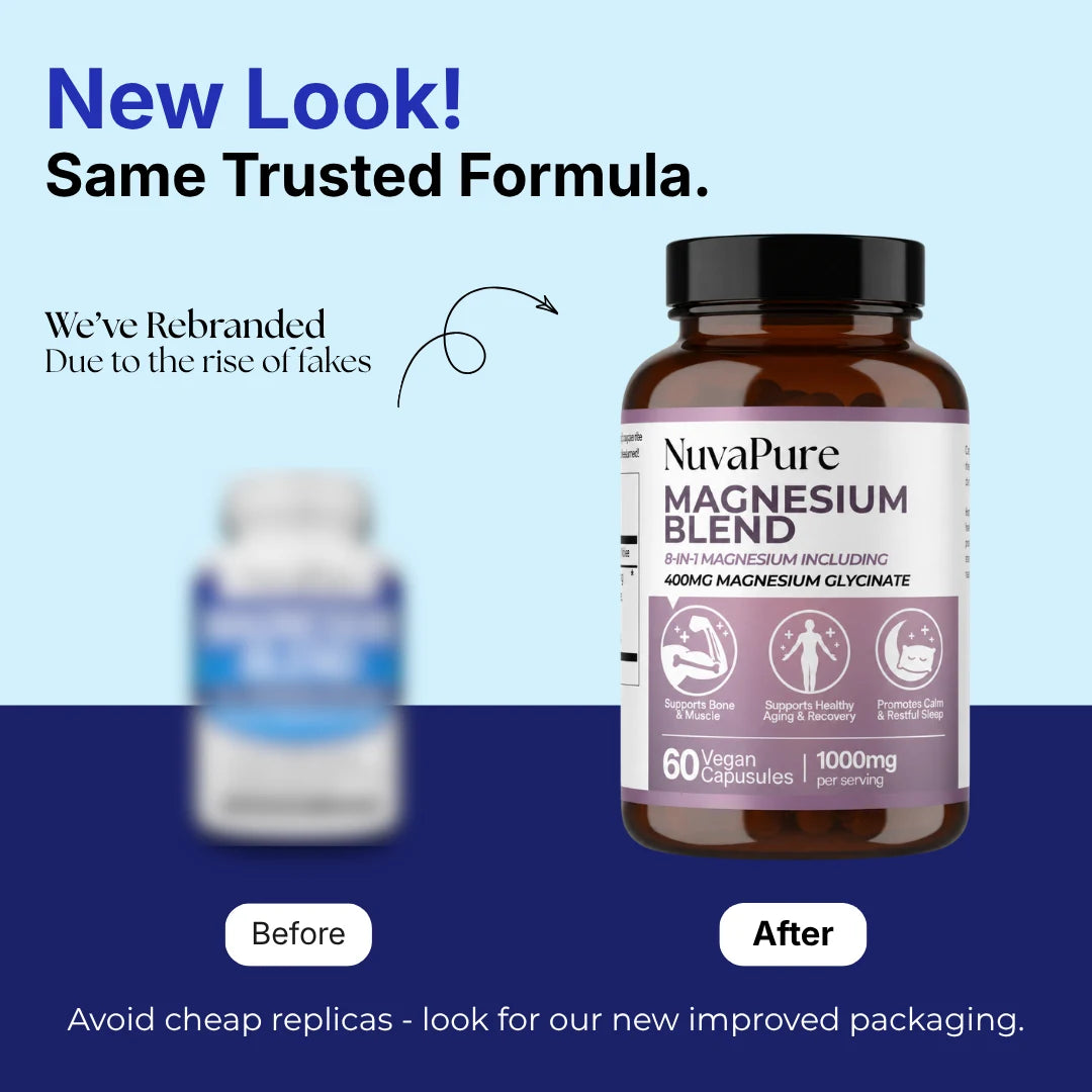 8-in-1 Magnesium Blend | with 400mg Glycinate